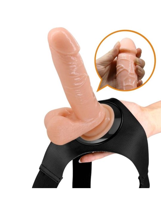PRETTY LOVE HARNESS BRIEFS ARNES UNIVERSAL CON DILDO TOM 20 CM NATURAL