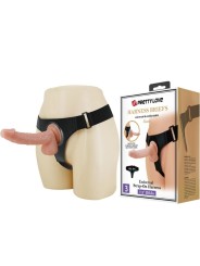 PRETTY LOVE HARNESS BRIEFS ARNES UNIVERSAL CON DILDO KEVIN 19 CM NATURAL