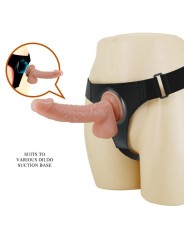 PRETTY LOVE HARNESS BRIEFS ARNES UNIVERSAL CON DILDO KEVIN 19 CM NATURAL