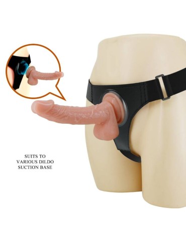 PRETTY LOVE HARNESS BRIEFS ARNES UNIVERSAL CON DILDO KEVIN 19 CM NATURAL