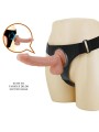 PRETTY LOVE HARNESS BRIEFS ARNES UNIVERSAL CON DILDO KEVIN 19 CM NATURAL