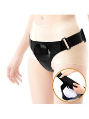 PRETTY LOVE HARNESS BRIEFS ARNES UNIVERSAL CON DILDO MICHEAL 20 CM NEGRO