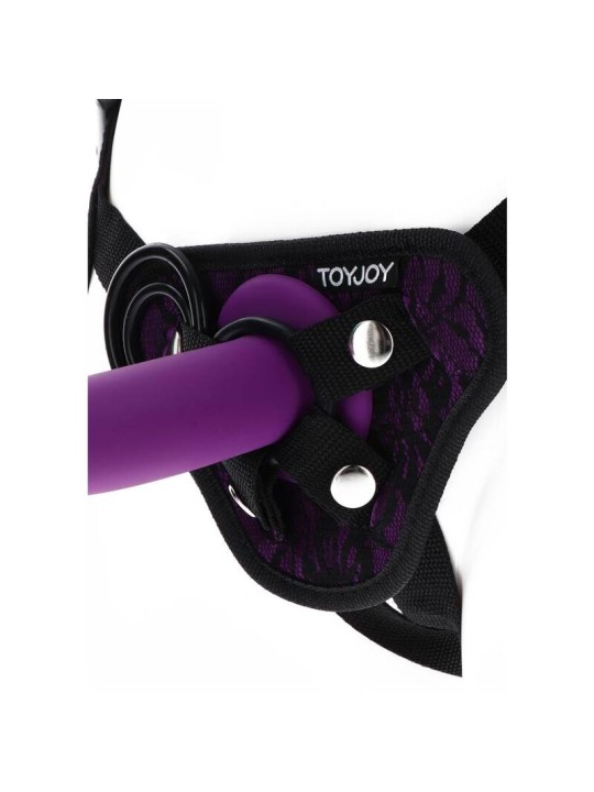 GET REAL STRAP ON LACE HARNES MORADO