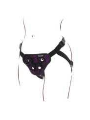 GET REAL STRAP ON LACE HARNES MORADO