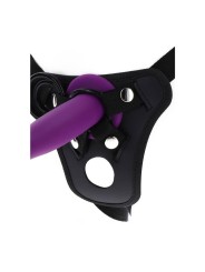 GET REAL STRAP ON PLEASURE HARNES NEGRO