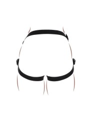 GET REAL STRAP ON PLEASURE HARNES NEGRO