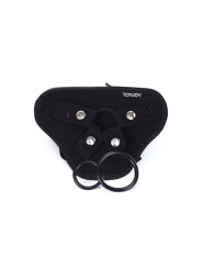 GET REAL STRAP ON DELUXE HARNES NEGRO