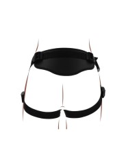 GET REAL STRAP ON DELUXE HARNES NEGRO