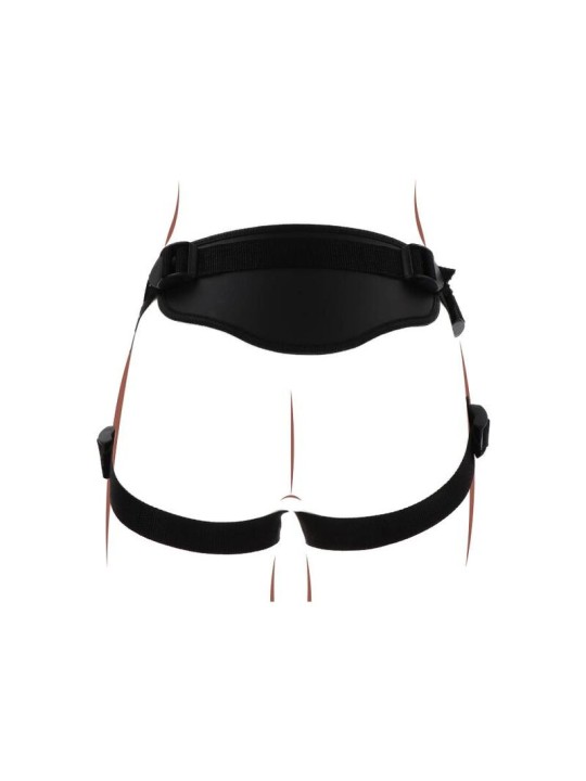 GET REAL STRAP ON DELUXE HARNES NEGRO