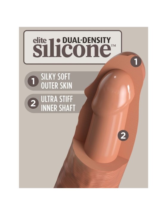 KING COCK ELITE ARNES AJUSTABLE CONFORTABLE CON DILDO 178 CM