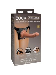 KING COCK ELITE ARNES AJUSTABLE CONFORTABLE CON DILDO 178 CM