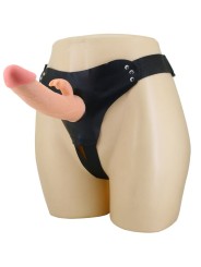 PRETTY LOVE MAVIS HARNESS BRIEFS UNIVERSAL CON DILDO 19 CM NATURAL