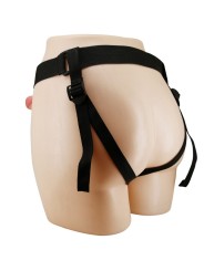 PRETTY LOVE MAVIS HARNESS BRIEFS UNIVERSAL CON DILDO 19 CM NATURAL