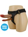 PRETTY LOVE KEAVEN HARNESS BRIEFS UNIVERSAL COMFORTABLE DOBLE DILDO