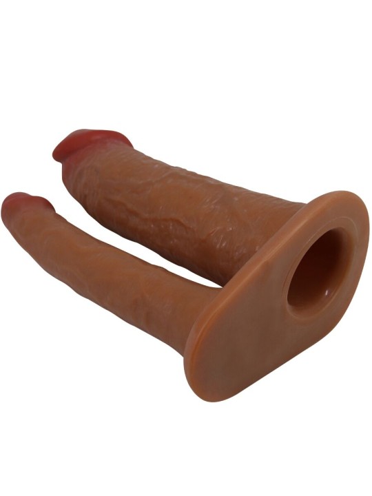 PRETTY LOVE KEAVEN HARNESS BRIEFS UNIVERSAL COMFORTABLE DOBLE DILDO