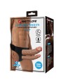 PRETTY LOVE KEAVEN HARNESS BRIEFS UNIVERSAL COMFORTABLE DOBLE DILDO