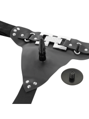 HARNESS ATTRACTION ARNES DELUXE CON VIBRACION REALISTICO 18 CM O 45 CM