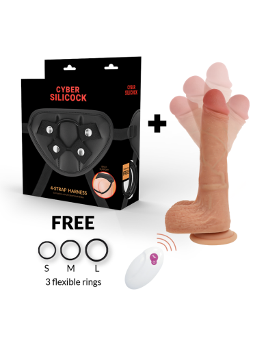 CYBER SILICOCK ARNES SILICONA LIQUIDA MR RICK CONTROL REMOTO