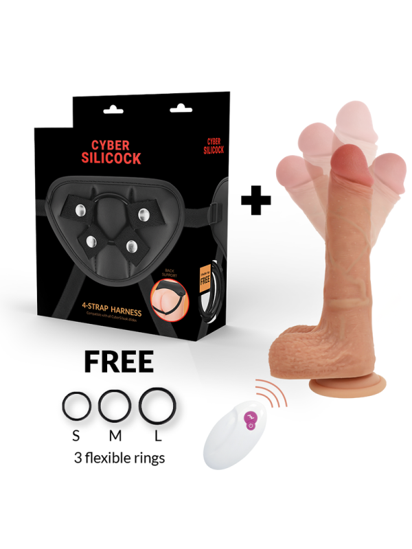 CYBER SILICOCK ARNES SILICONA LIQUIDA MR RICK CONTROL REMOTO