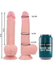 ROCKARMY ARNES LIQUID SILICONE VIBRADOR CONTROL REMOTO PREMIUM APACHE 205 CM O 462 CM