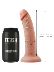 FETISH SUBMISSIVE CYBER STRAP ARNES CON DILDO Y BALA CONTROL REMOTO TECNOLOGIA WATCHME S