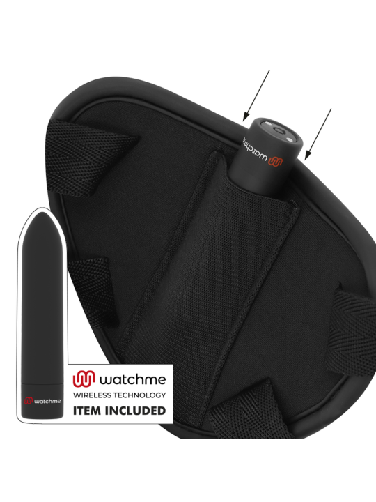 FETISH SUBMISSIVE CYBER STRAP ARNES CON DILDO Y BALA CONTROL REMOTO TECNOLOGIA WATCHME L