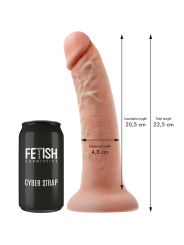 FETISH SUBMISSIVE CYBER STRAP ARNES CON DILDO Y BALA CONTROL REMOTO TECNOLOGIA WATCHME L
