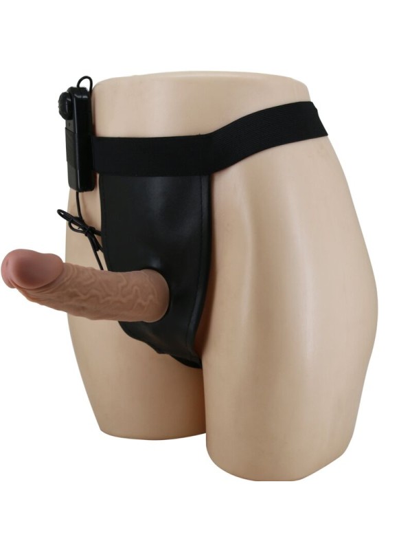 PRETTY LOVE HARNESS BRIEFS CON VIBRACION DILDO INCLUIDO