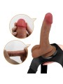 PRETTY LOVE HARNESS BRIEFS UNIVERSAL CON DILDO VIBRACION Y SQUIRTING 155 CM MULATO