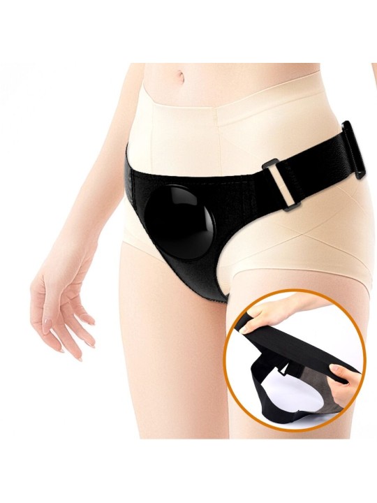 PRETTY LOVE HARNESS BRIEFS UNIVERSAL CON DILDO VIBRACION Y SQUIRTING 155 CM MULATO