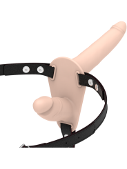 FETISH SUBMISSIVE HARNESS DOBLE PENETRACION FLESH