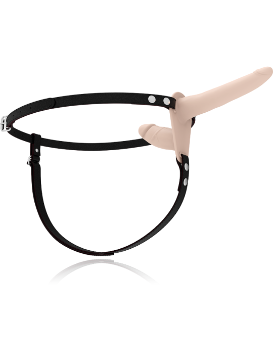 FETISH SUBMISSIVE HARNESS DOBLE PENETRACION FLESH