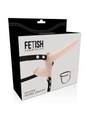 FETISH SUBMISSIVE HARNESS DOBLE PENETRACION FLESH