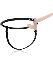 FETISH SUBMISSIVE HARNESS DOBLE PENETRACION VIBRADOR FLESH UP