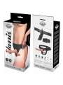 HARNESS ATTRACTION HARRIS DOBLE PENETRACION CON VIBRACION 18 CM O 35 CM