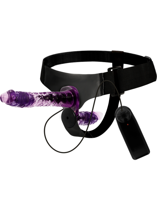HARNESS ATTRACTION RODNEY DOBLE PENETRACION VIBRADOR 18 CM O 35 CM