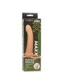CALEXOTICS MAXX DOBLE PENETRADOR ACANALADO 10 VIBRACIONES NATURAL