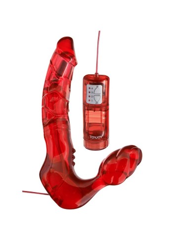 TOYJOY ARNES DOBLE PENETRACION SIN CORREAS CON VIBRADOR