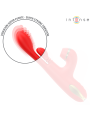 INTENSE KATY ESTIMULADOR CLITORIS MULTIFUNCION 4 CABEZALES INTERCAMBIABLES ROJO