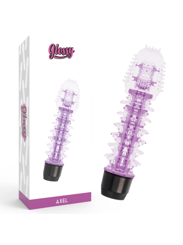 GLOSSY AXEL VIBRADOR LILA