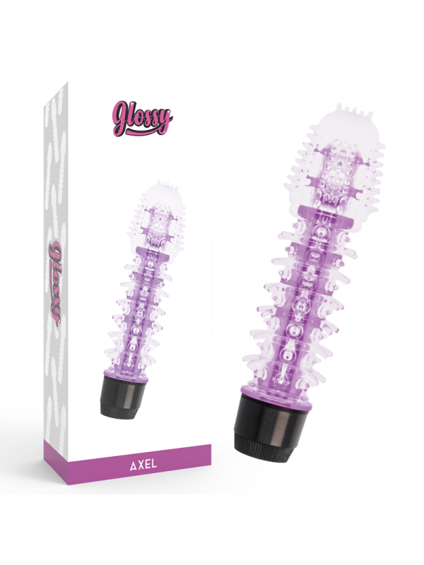 GLOSSY AXEL VIBRADOR LILA