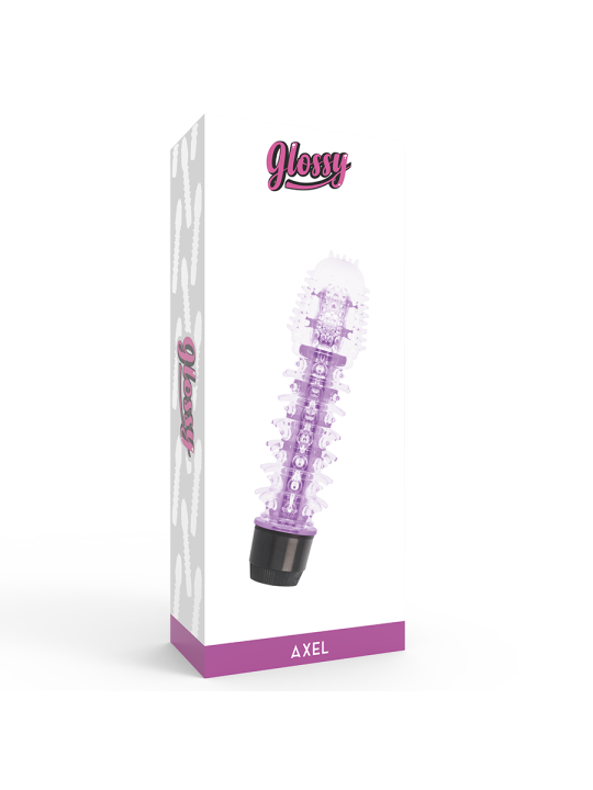 GLOSSY AXEL VIBRADOR LILA