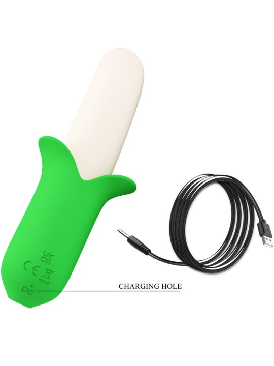 PRETTY LOVE BANANA KNIGHT SUPER POWER 7 VIBRACIONES SILICONA