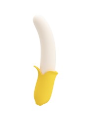 PRETTY LOVE BANANA GEEK SUPER POWER 7 VIBRACIONES UPDOWN SILICONA NEGRO