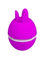 PRETTY LOVE VIBRADOR DE SILICONA REDONDO GEMINI BALL MORADO