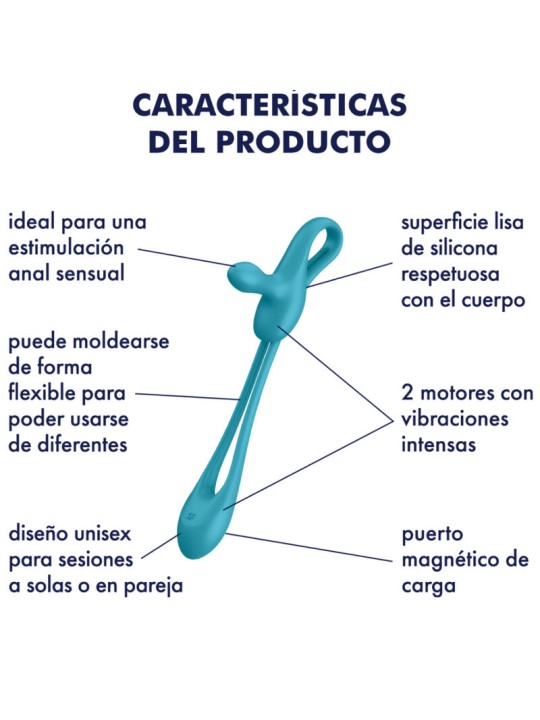 SATISFYER PLUG PLAY 1 MULTIVIBRADOR FLEXIBLE