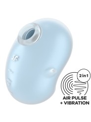 SATISFYER CUTIE GHOST VIBRADOR LAY ON AZUL CLARO