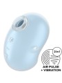 SATISFYER CUTIE GHOST VIBRADOR LAY ON AZUL CLARO