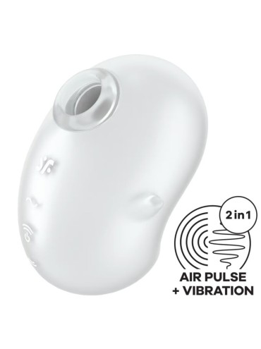 SATISFYER CUTIE GHOST VIBRADOR LAY ON BLANCO