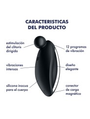 SATISFYER SPOT ON 2 VIBRADOR LAY ON NEGRO
